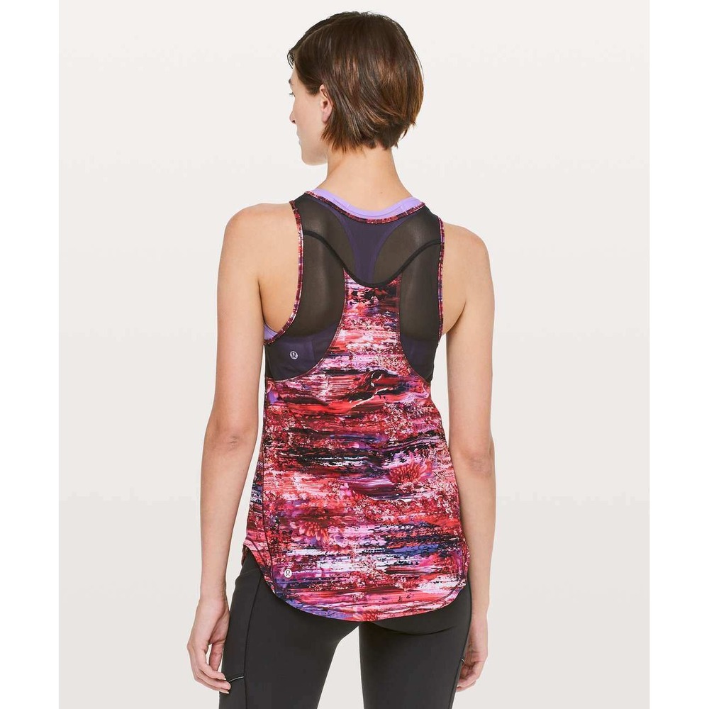 Lululemon Sculpt Tank Top II in Dahliascape
